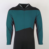 Star Trek The Next Generation Jean-Luc Picard Jumpsuit Cosplay Costume Flying Suit