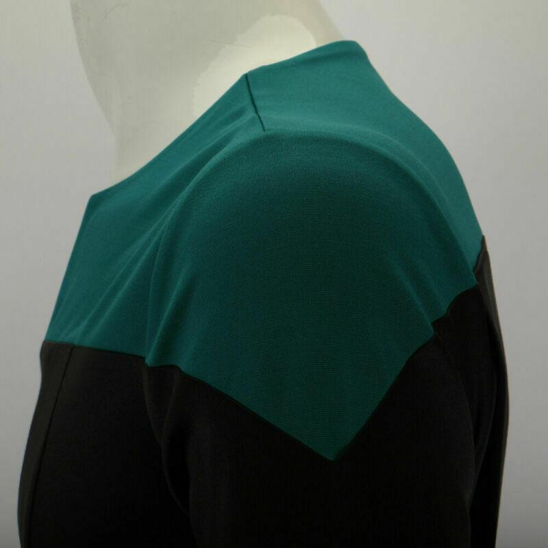 Star Trek Deep Space Nine Blue Uniform Jumpsuit Cosplay Adult Male Costumes New - bfjcosplayer