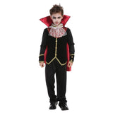 BFJFY Halloween Kid's Vampire Cosplay Costume For Boy With Cloak - bfjcosplayer