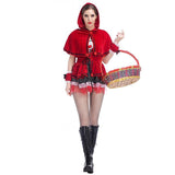 BFJFY Women Little Red Riding Hood Costume To A Halloween Party - bfjcosplayer