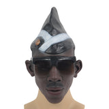 Ghana's dancing pallbearers Dancing Coffin Cosplay Funny Latex Helmet