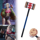 Birds of Prey Cosplay Harley Quinn Mallet Hammer Smile Face Suicide Squad Bat Halloween Props - bfjcosplayer