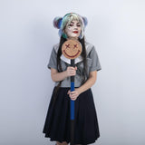 Birds of Prey Cosplay Harley Quinn Mallet Hammer Smile Face Suicide Squad Bat Halloween Props - bfjcosplayer