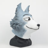 Anime BEASTARS Legoshi The Wolf Costumes Face Mask Gloves Tail Cosplay Animal Wolf Masks Masquerade Costume Props - bfjcosplayer
