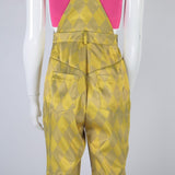 Birds of Prey Suicide Squad Harley Quinn Cosplay Costumes Joker Vest Jumpsuit Golden Yellow Romper Overalls Halloween Suit - bfjcosplayer