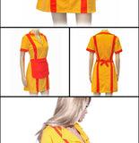 Bankruptcy Sister Cosplay Uniform Skirt Bankruptcy Girl Waiter Maid Outfit Women Cosplay Max Caroline Costume Halloween Party Pr