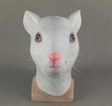 Animal Mask Cosplay Mouse Yellow Mask Animals Rat Masks Masquerade Halloween Party Funny Dressed Costume Prop