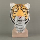 Animal Mask Cosplay Tiger Yellow Mask Animals Tigers Masks Masquerade Halloween Party Funny Dressed Costume Prop