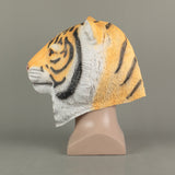 Animal Mask Cosplay Tiger Yellow Mask Animals Tigers Masks Masquerade Halloween Party Funny Dressed Costume Prop