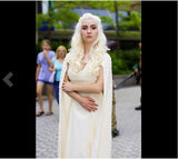 Game of Thrones 5 Costume Cosplay Daenerys Targaryen Qarth Dress Party Halloween Cosplay Costumes - bfjcosplayer