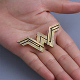 2017 Movie Wonder Woman Badge Justice League Superhero Diana Prince Metal Brooches Pin Halloween Cosplay Accessories Prop Woman - bfjcosplayer