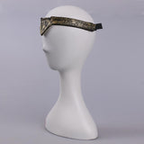 2017 Movie Wonder Woman Superhero Diana Prince Leather Headgear Metal Badge Ring Accessories Cosplay Bronze Crown Band Headgear - bfjcosplayer