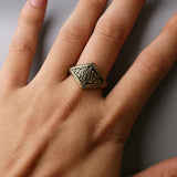 Dark Souls 3 Ring of Favor Silver Cat Ring High Quality Cosplay Rings Accessories Halloween Party Halloween Party - bfjcosplayer