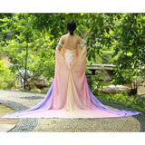 Cos Star Wars Dress Cosplay Queen Padme Naberrie Amidala Dresses Chiffon Women Adult Halloween Party Prop - bfjcosplayer