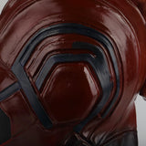 Captain Marvel Helmet Cosplay Prop Mask for Halloween Red with Yellow hair Latex Mask Halloween Cosplay Costume Prop - bfjcosplayer