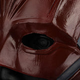 Captain Marvel Helmet Cosplay Prop Mask for Halloween Red with Yellow hair Latex Mask Halloween Cosplay Costume Prop - bfjcosplayer