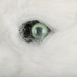 Cosplay Latex Mask Carnival Prop Costume Masks Adult Animal White Dog Mask Can Open Mouth Cosplay Halloween Party - bfjcosplayer