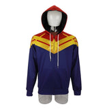 3D Printed Captain Marvel Carol Danvers Ms Marvel Costumes Hoodies Sweatshirts Tracksuit Casual Zipper Hooded Jacket Clothing - bfjcosplayer
