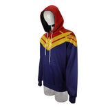 3D Printed Captain Marvel Carol Danvers Ms Marvel Costumes Hoodies Sweatshirts Tracksuit Casual Zipper Hooded Jacket Clothing - bfjcosplayer