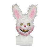 Animal Masks Animal Themed Costumes Horrible Rabbit Mask Felt Plastic Cosplay Prop Halloween Accessories Men Women Face Mask - bfjcosplayer