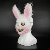 Animal Masks Animal Themed Costumes Horrible Rabbit Mask Felt Plastic Cosplay Prop Halloween Accessories Men Women Face Mask - bfjcosplayer
