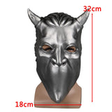 Ghost Nameless Ghoul Mask Cosplay Ghost B.C Rock Roll Band Latex Helmet Masks Halloween Party Props DropShipping - bfjcosplayer