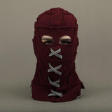 BrightBurn Red Hood Kids Cosplay Scary Horror Mask Costumes Halloween Mask Full Head Breathable Props - bfjcosplayer