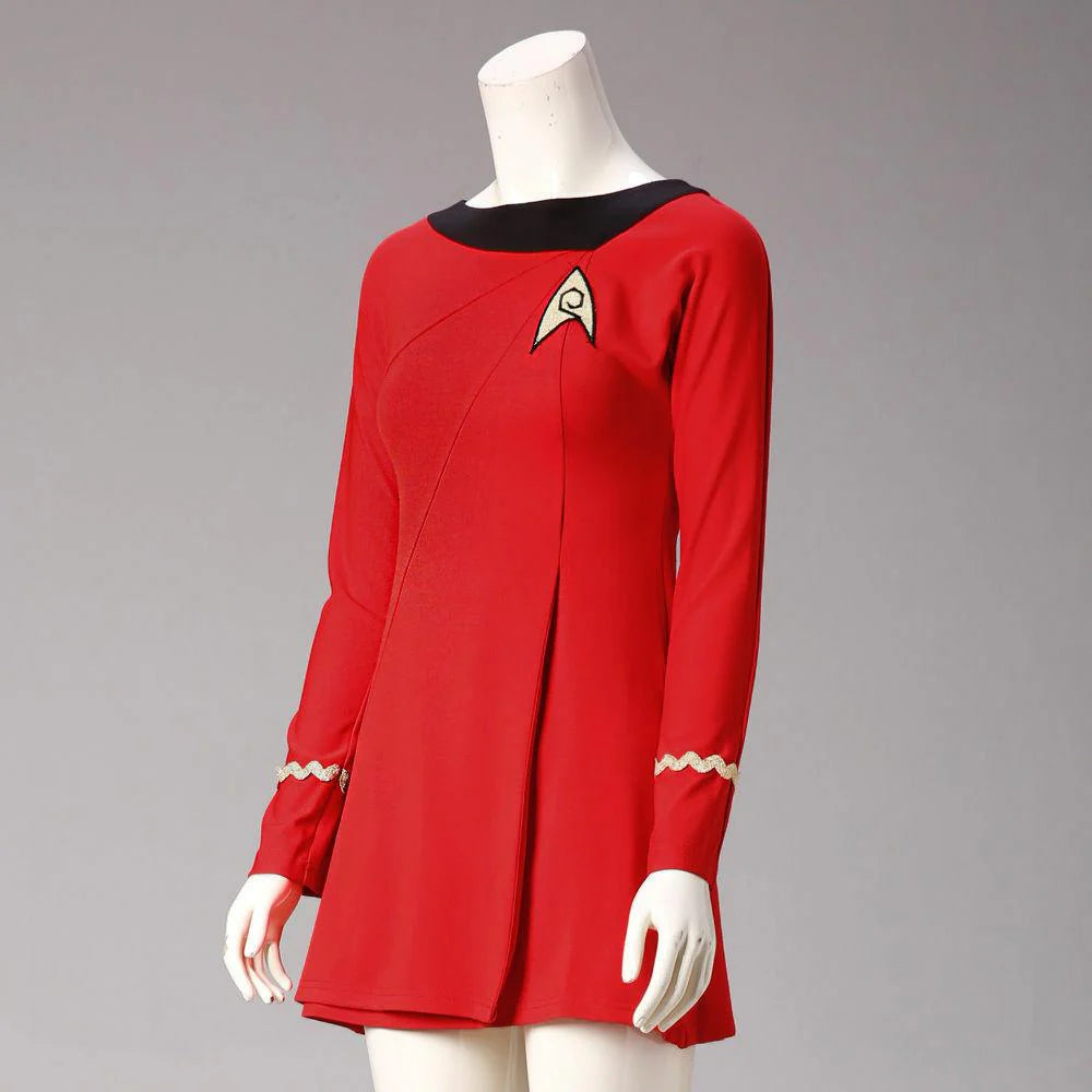 Star Trek TOS The Original Series Uniform Female Duty Dress Cosplay Costumes