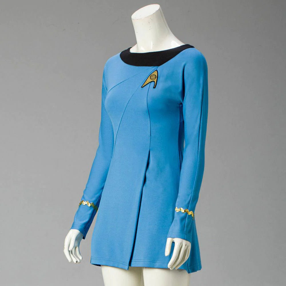 Star Trek TOS The Original Series Uniform Female Duty Dress Cosplay Costumes