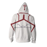 BFJmz Sword Art Online 3D Printing Coat Zipper Coat Leisure Sports Sweater Couple Sweater Autumn And Winter - bfjcosplayer