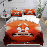 Turning Red Cosplay Bedding Sets Duvet Cover Halloween Comforter Sets