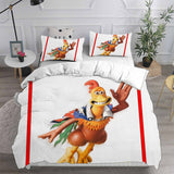 Chicken Run Cosplay Bedding Sets Duvet Cover Halloween Comforter Sets