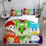 Pokemon Scarlet And Violet Bedding Sets Duvet Cover Comforter Set