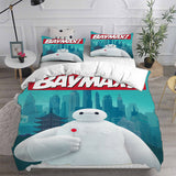 Baymax Cosplay Bedding Sets Duvet Cover Halloween Comforter Sets