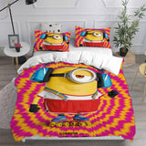 Minions 2 The Rise Of Gru Cosplay Bedding Sets Duvet Cover Halloween Comforter Sets