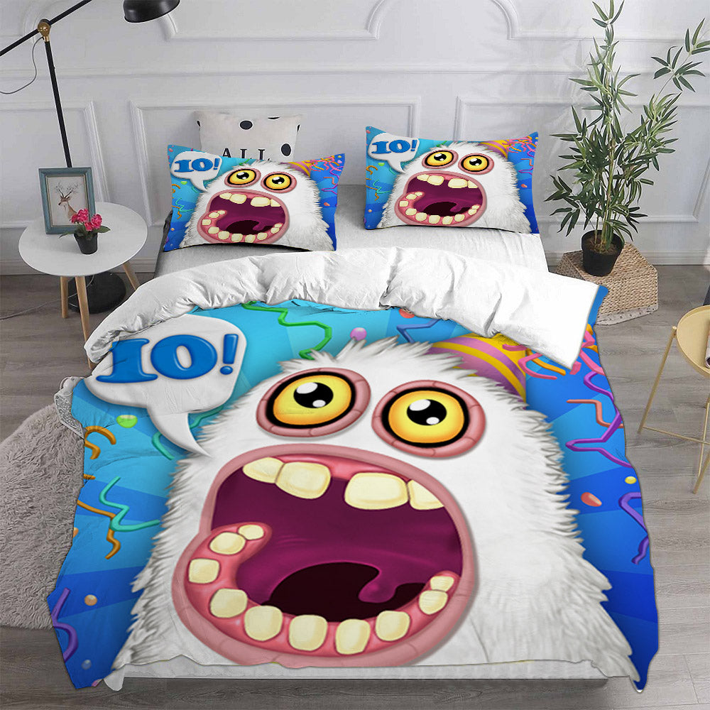 My Singing Monsters Bedding Sets Duvet Cover Comforter Set