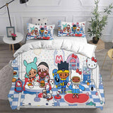 Toca Life World Bedding Sets Duvet Cover Halloween Cosplay Comforter Sets