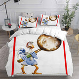 Chicken Run Cosplay Bedding Sets Duvet Cover Halloween Comforter Sets