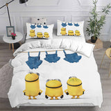 Minions The Rise of Gru Bedding Sets Duvet Cover Halloween Cosplay Comforter Sets