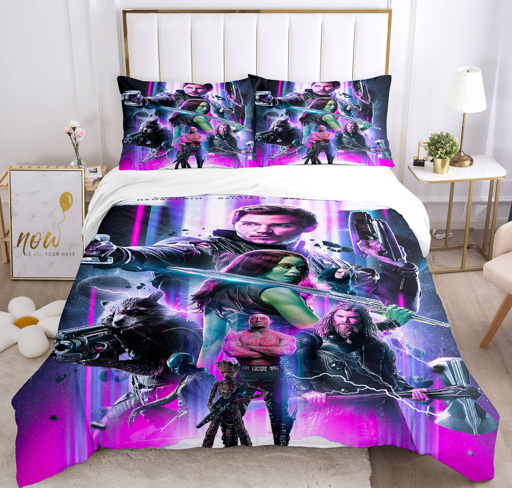 Guardians of the Galaxy Bedding Sets Duvet Cover Comforter Set