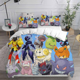 Pokemon Scarlet And Violet Bedding Sets Duvet Cover Comforter Set