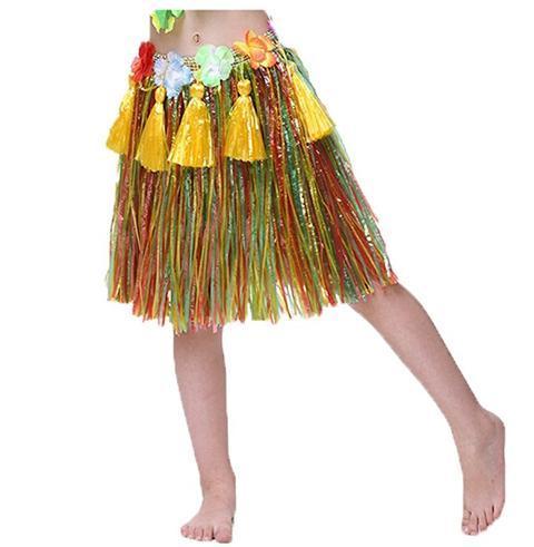 BFJFY Halloween Carnival Party Costume Hula Skirt Dancing Dress For Women - bfjcosplayer