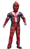 BFJFY Halloween Superhero Deadpool Cosplay Muscle Jumpsuit For Boys - bfjcosplayer