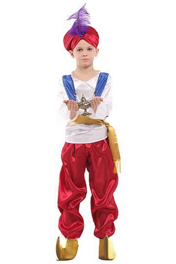 BFJFY Kids' Halloween Aladdin Suit Boy's Arabian Prince Cosplay Costume - bfjcosplayer