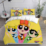 The Powerpuff Girls Bedding Sets Duvet Cover Halloween Cosplay Comforter Sets