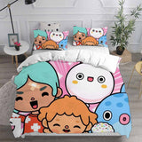 Toca Life World Bedding Sets Duvet Cover Halloween Cosplay Comforter Sets