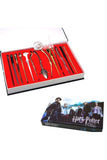 BFJFY Harry Potter Keychain Magic Wand Necklace Accessories Set - bfjcosplayer