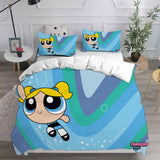 The Powerpuff Girls Bedding Sets Duvet Cover Halloween Cosplay Comforter Sets