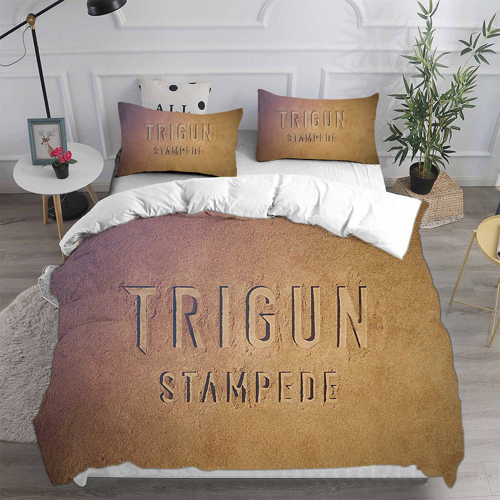 Trigun Stampede Bedding Sets Duvet Cover Comforter Set