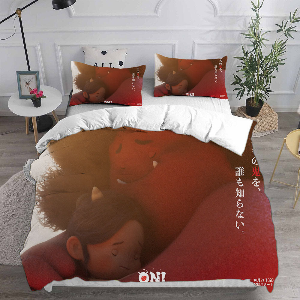 Oni: Thunder God's Tale Bedding Sets Duvet Cover Comforter Set